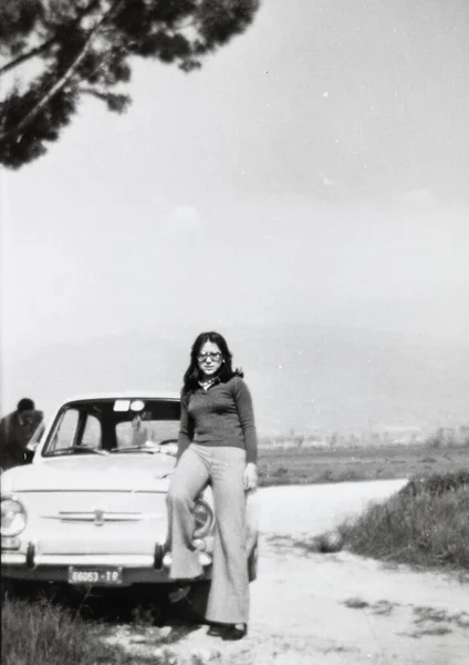 Terni Itali Mai 1960 Portrait Une Femme Dans Les Années — Photo