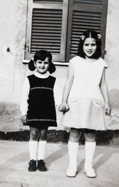 Terni, itali May 15 1960: 60 'lardaki insanların portresi