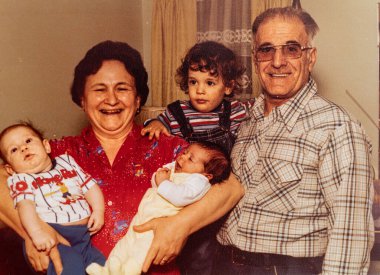 Ohaio, Amerika 15 Haziran 1970: 70 'lerde aile portresi