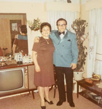 Ohaio, Amerika 15 Haziran 1970: 70 'lerde aile portresi