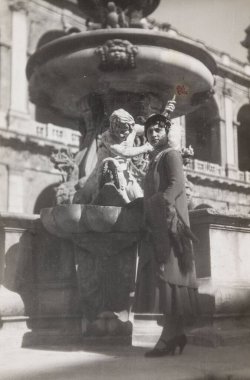 Terni, İtalya 15 Ekim 1940: 40 'larda bir ailenin portresi