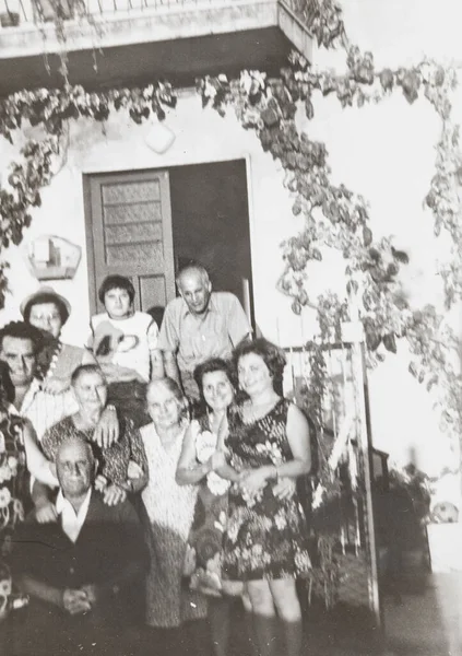 Terni Itali Maio 1960 Retrato Pessoas Década — Fotografia de Stock