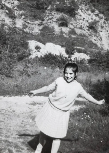 Terni Itali Maio 1960 Retrato Uma Mulher Década — Fotografia de Stock
