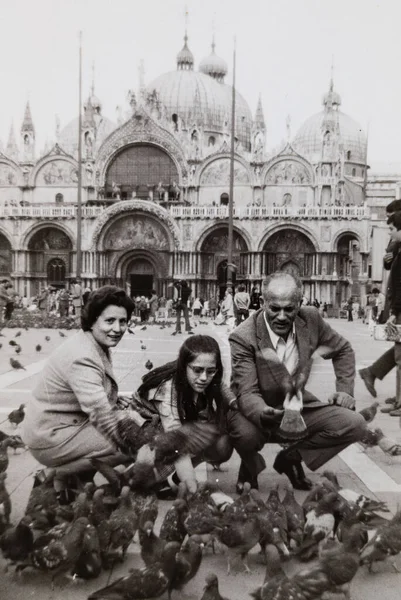 Terni Itali Maio 1960 Retrato Pessoas Década — Fotografia de Stock