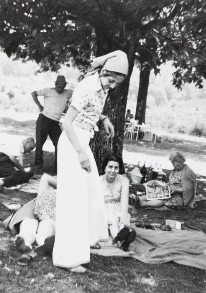 Terni Itali Maio 1960 Retrato Pessoas Década — Fotografia de Stock