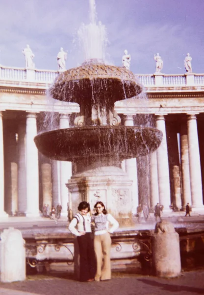 Rom Italy Mars 1970 Porträtt Människor Rom Talet — Stockfoto