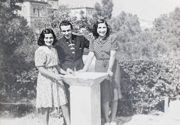 Terni Olaszország 1940 Június Évekbeli Emberek Portréja — Stock Fotó