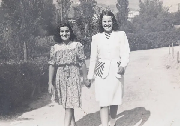 Terni Italie Juin 1940 Portrait Personnes Dans Les Années — Photo