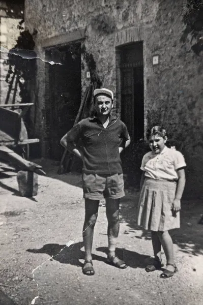 1940年6月5日イタリアのテルニ 40代の人々の肖像画 — ストック写真