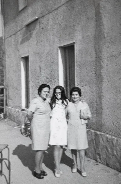 Terni Olaszország 1940 Október Egy Évekbeli Család Portréja — Stock Fotó