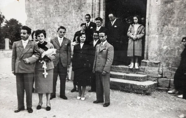 Terni Itália Junho 1940 Retrato Pessoas Década — Fotografia de Stock