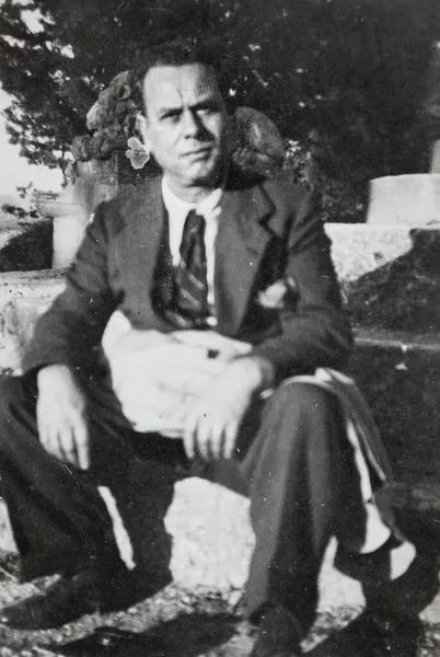 Terni Olaszország 1940 Május Évekbeli Férfi Portréja — Stock Fotó