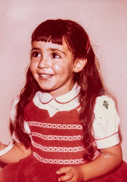 Ohaio Eua Junho 1970 Retrato Uma Menina Década — Fotografia de Stock