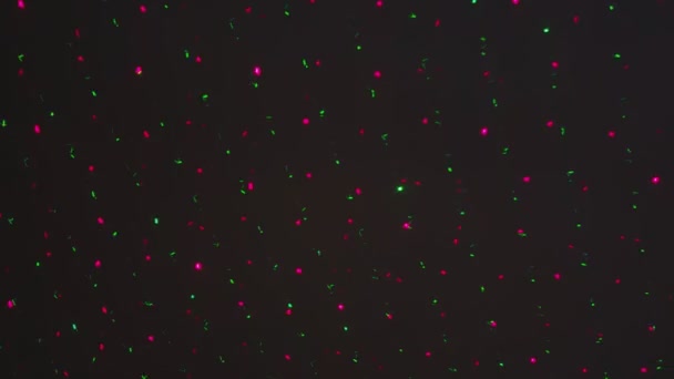 Tesxture of light points with laser — Vídeo de Stock