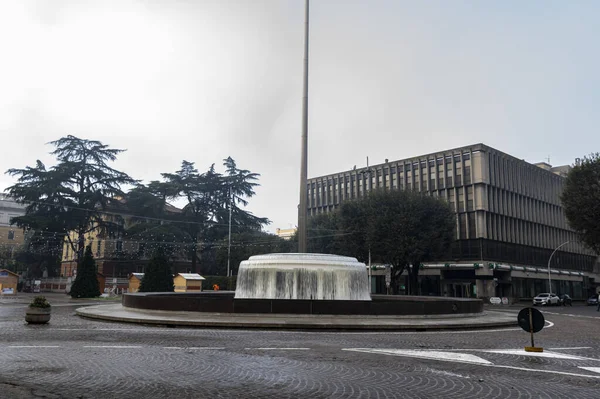 Terni Italia Enero 2022 Plaza Fuente Cornelio Tacito Terni — Foto de Stock