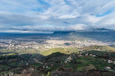 Terni manzarası yukarıdan görünüyor