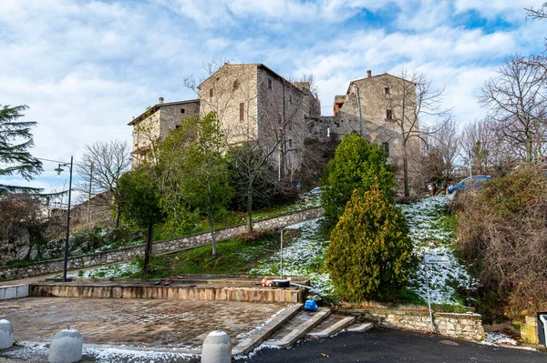 Miranda χωριό στην επαρχία της terni — Φωτογραφία Αρχείου