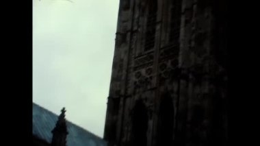 Seville, İspanya 20 Nisan 1960: 60 'larda Seville Katedrali