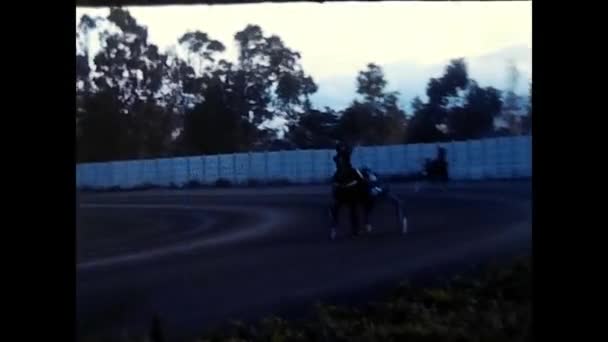 1970年4月17日 意大利帕勒莫 70年代的帕勒莫河畔牧场 — 图库视频影像