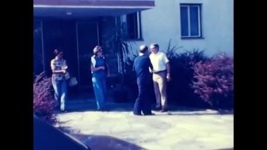 Kopenhag, Danimarka 18 Nisan 1970: 70 'lerde Danimarka' da turistler