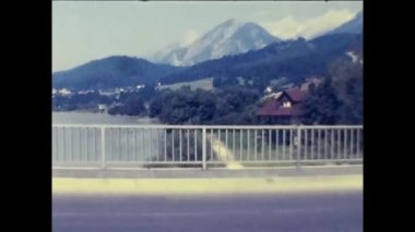 Kopenhag, Danimarka 18 Nisan 1970: 70 'lerde Danimarka' ya araba gezisi