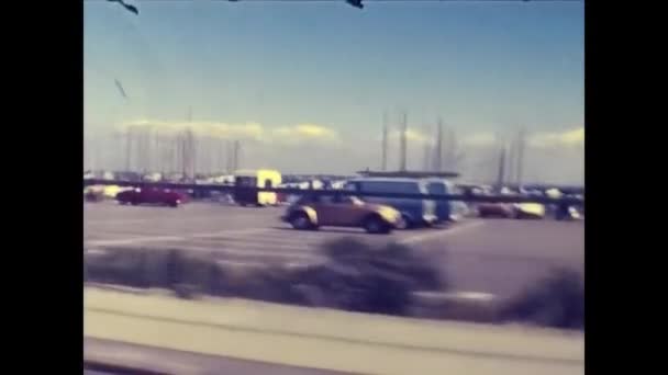 1970年4月18日 哥本哈根 1970年代以船只和海景标记港口 — 图库视频影像