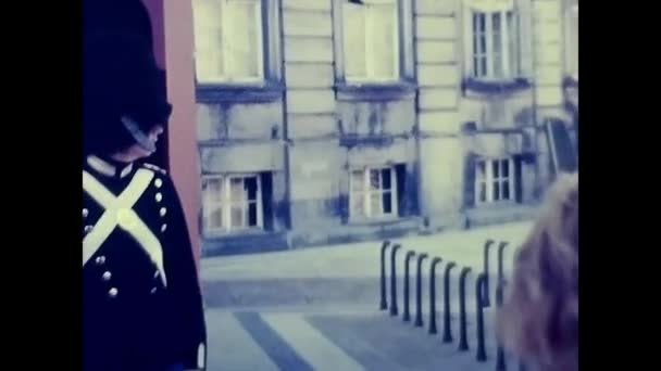 Κοπεγχάγη Δανία Απριλίου 1970 Στρατιώτες Παρελαύνουν Στο Denmark Δεκαετία Του — Αρχείο Βίντεο