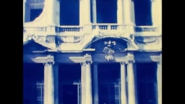 Roma, İtalya 29 Mayıs 1981: Roma Aziz Peter Bazilikası Heykelleri