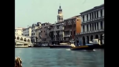 Venedik, Venedik 24 Mayıs 1980: Venedik 80 'lerde İç Çekiş Köprüsü' nün şehri