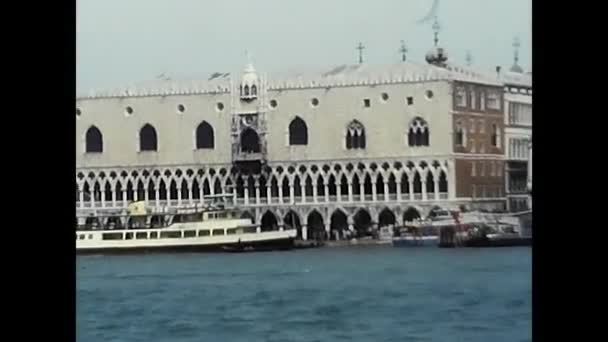 Venise Vénétie Mai 1980 Images Venise Dans Les Années 1980 — Video