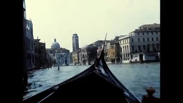 Venise Vénétie Mai 1980 Images Venise Dans Les Années 1980 — Video