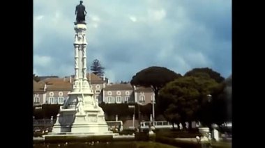 Lizbon, İspanya 18 Haziran 1970 Vasco da Gamma Lizbon heykeli 70 'ler