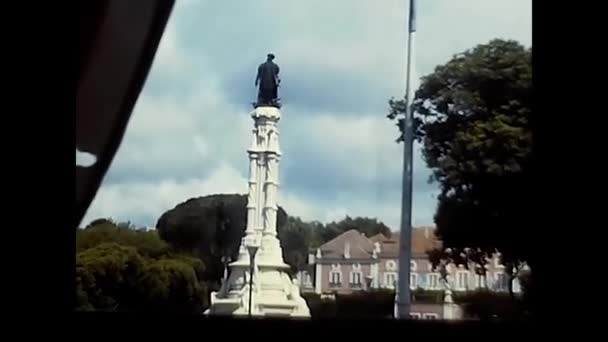 Lisbonne Espagne Juin 1970 Statue Vasco Gamma Lisbonne — Video