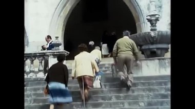 Portekiz, İspanya 18 Haziran 1970: Portekiz 70 'li yıllarda turistler