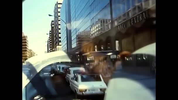Португалія Обеліск 1970 Місто Пам Ятників Портуальних Будівель Площ Років — стокове відео