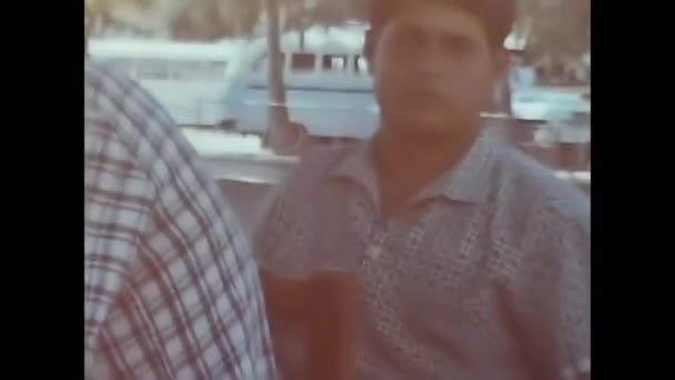 그리스 1960 그리스 사람들 활동을 — 비디오