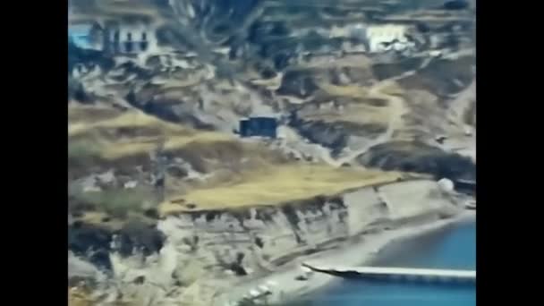 Salento Italia Giugno 1960 Veduta Della Costa Salentina Dal Mare — Video Stock