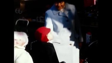 Roma, İtalya 20 Aralık 1960: 1960 'larda şehir halkı