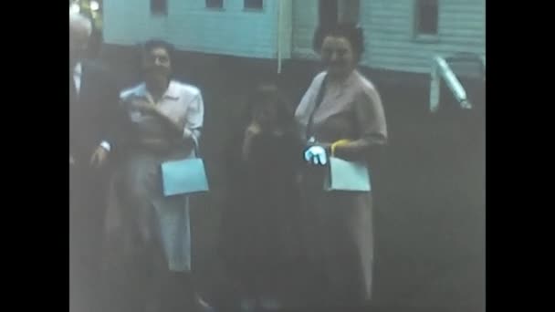 Niagara America May 1960 Family Vacation Niagara America 60S — Stock Video