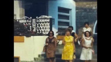 Ischia, Italy May 1960 : group of women on holidays in Ischia in the 60s