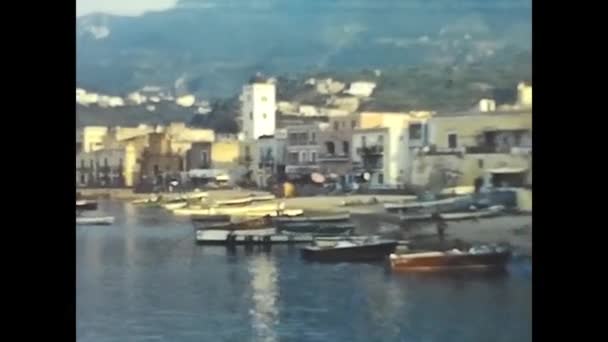 Ischia Italy May 1960 Landscape Ischia 60S — Stok Video