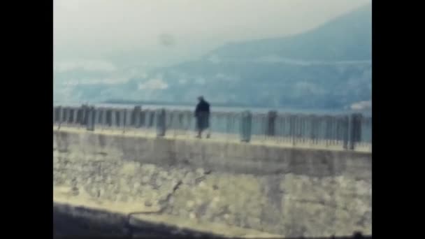Pompei Talya Mart 1960 Nsanlar Lardaki Bir Törenden Sonra Şık — Stok video