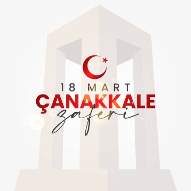 18 Mart 1915, Canakkale Zaferi 'nin yıldönümü. (Tercüme: saygı ve anma.)