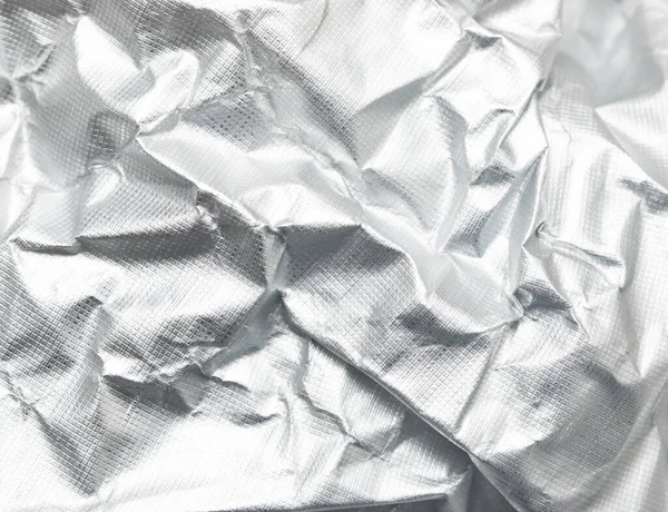 Crumpled Crumpled Foil Background — Stock Photo, Image