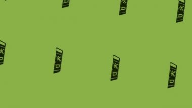 Yeşil arkaplanda dönen plan simgesi canlandırmasıName