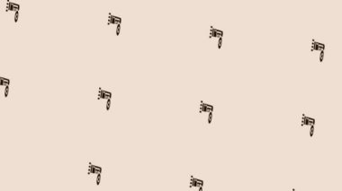 Işık pastel arka planda kan testi simgesi canlandırması 