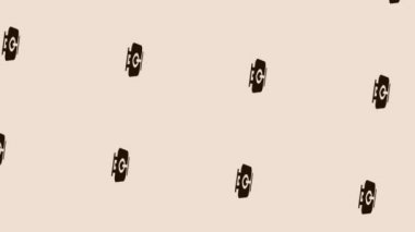 ışık pastel arka planda biyogaz simgesi canlandırması 