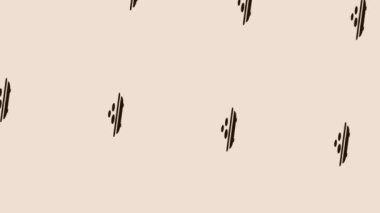 Dönen banyo simgesinin ışık pastel arka planda canlandırması 