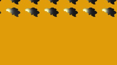 Sarı üzerine Belçika haritası simgesi canlandırması