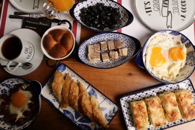 zengin ve leziz Türk Kahvaltı